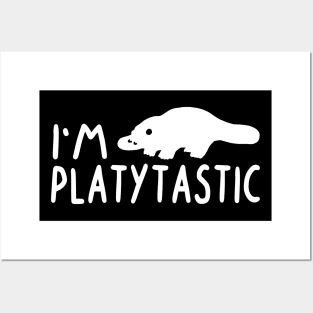 Platytastic pun human sleep animal Posters and Art